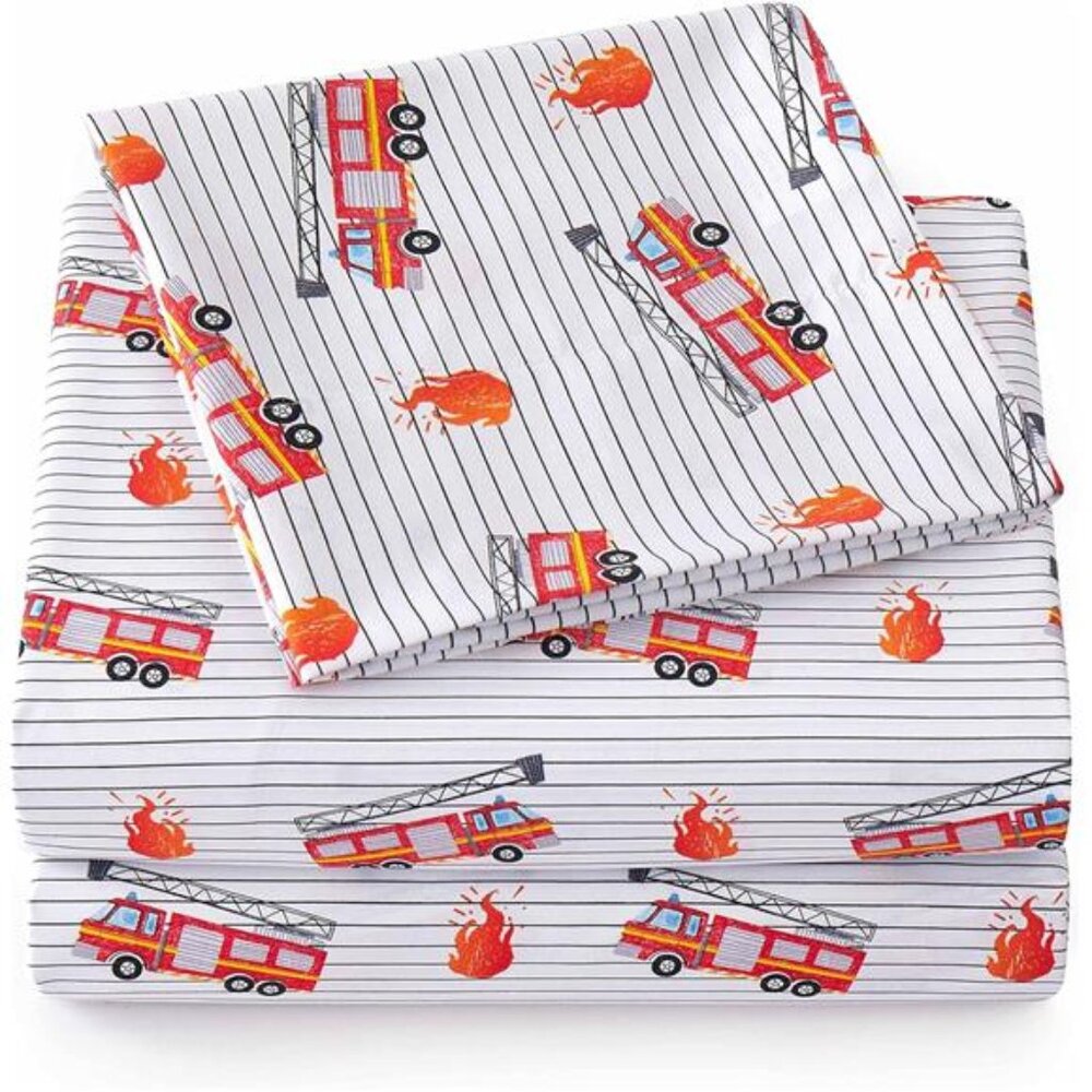 1500 Supreme Kids Bed Sheet Collection - Fun Colorful and Comfortable Boys